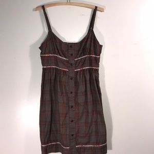 Volcom plaid sundress